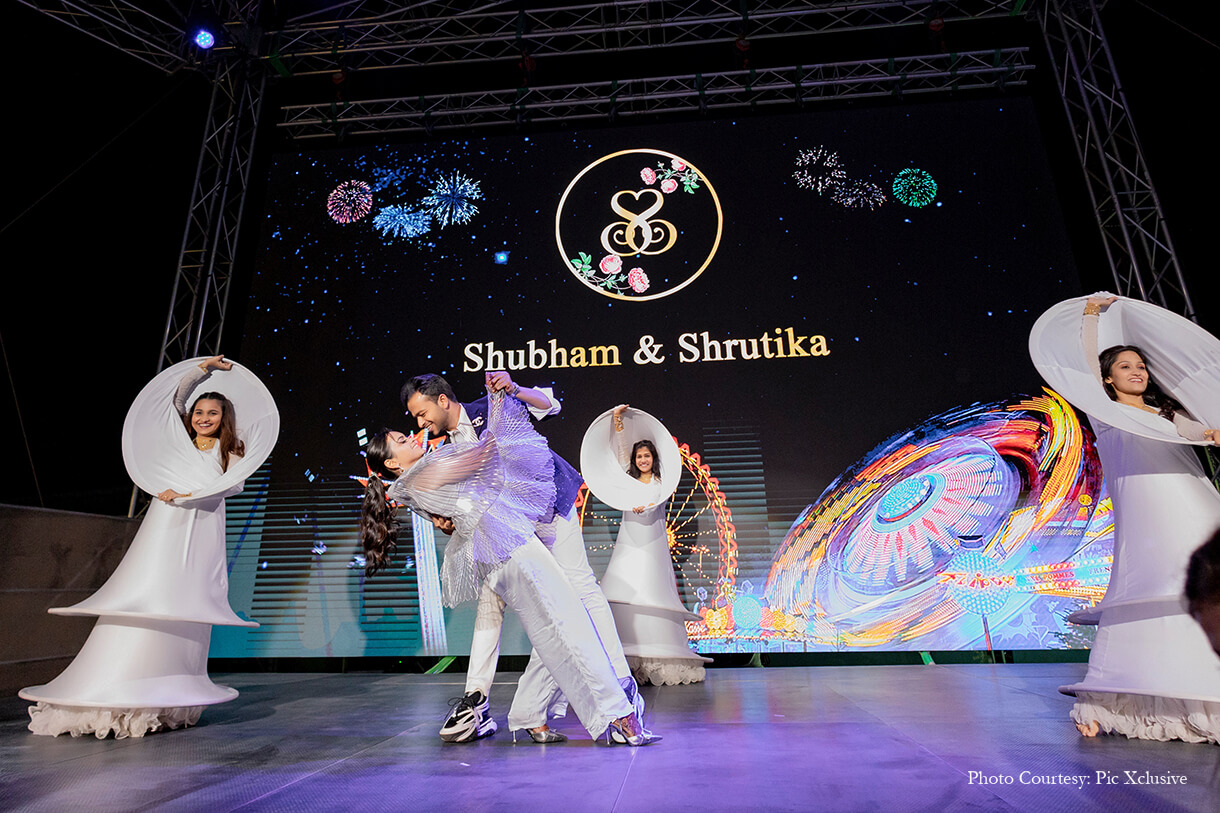 Shrutika and Shubham, Raffles Doha