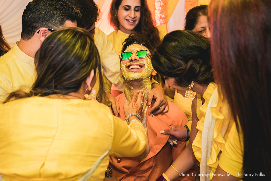 Fun Haldi Ceremony Fun Haldi Ceremony