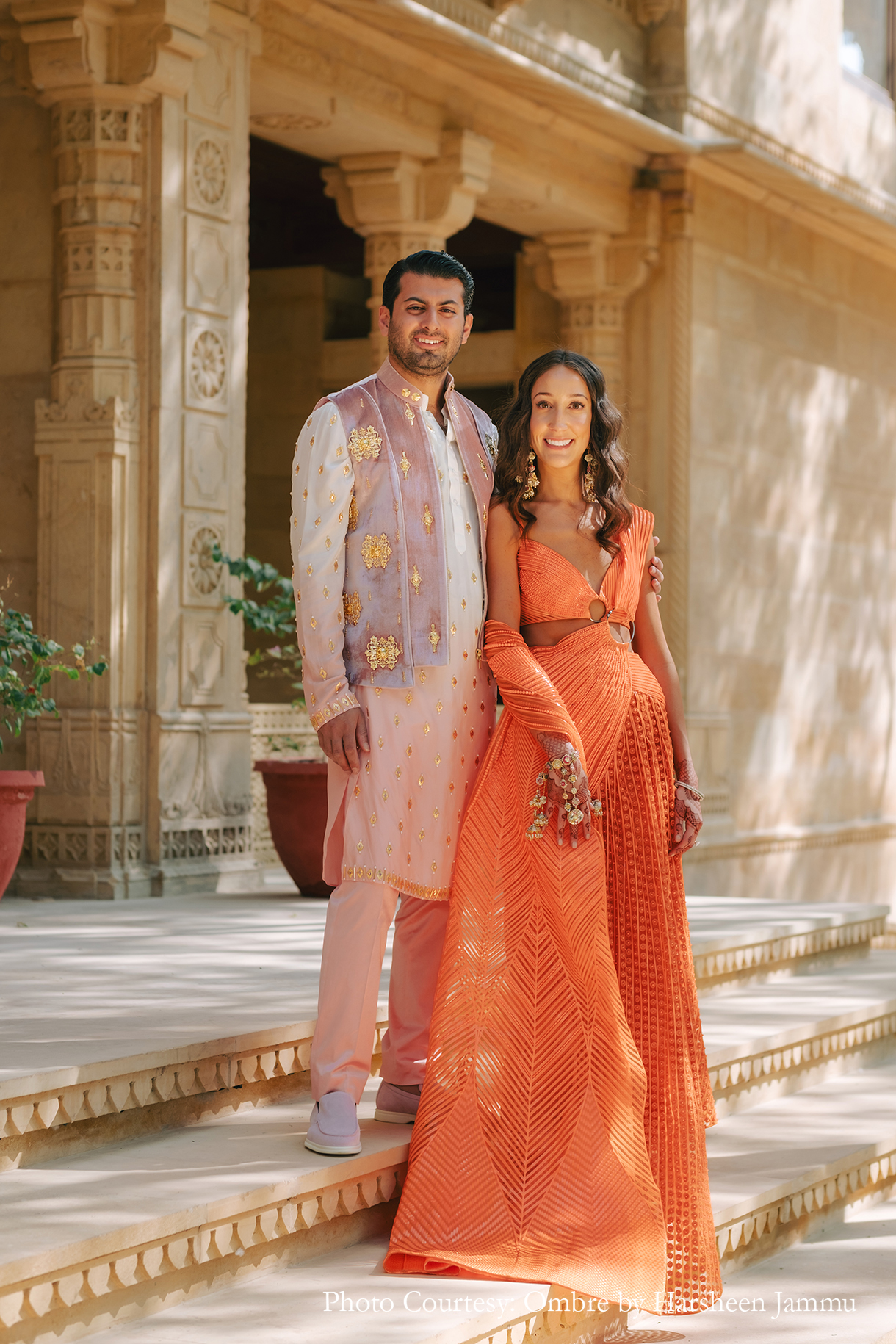 Stephanie Babcock and Rohin Vyas, Jaisalmer