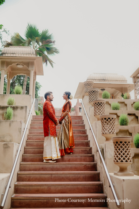 Supriya and Kyle, ITC Rajputana, A Luxury Collection Hotel, Jaipur, Rajasthan