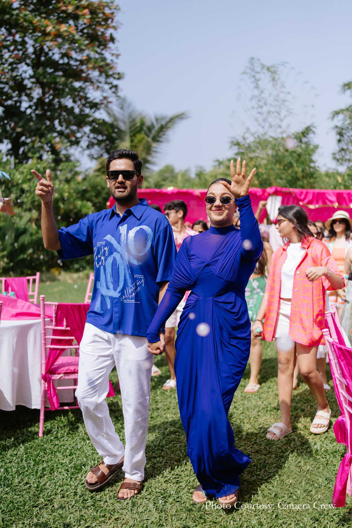 Tamanna Bohara and Shlok Bapna, Jio Gardens