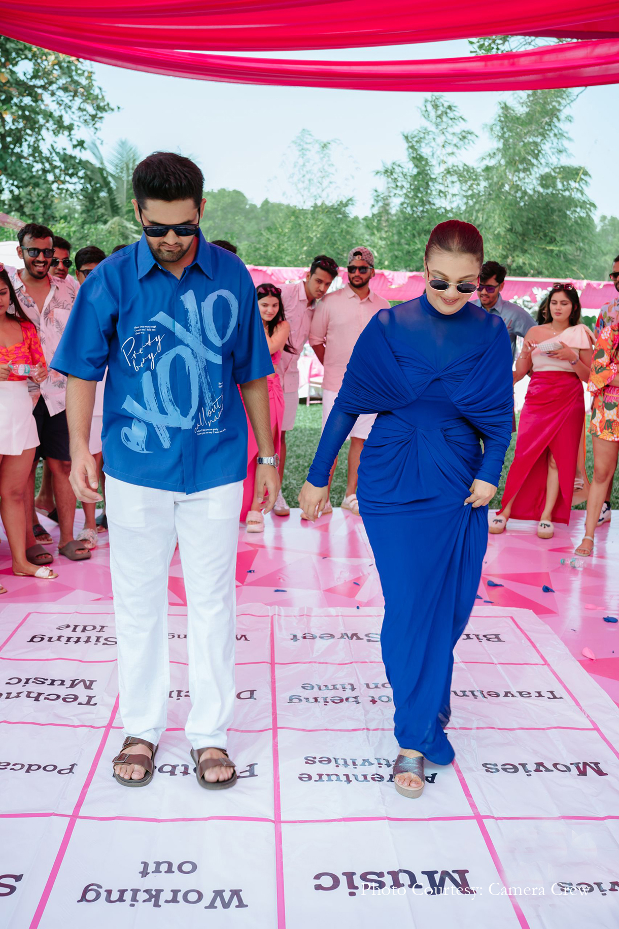 Tamanna Bohara and Shlok Bapna, Jio Gardens