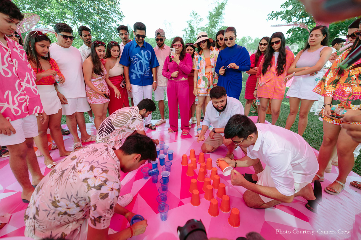 Tamanna Bohara and Shlok Bapna, Jio Gardens
