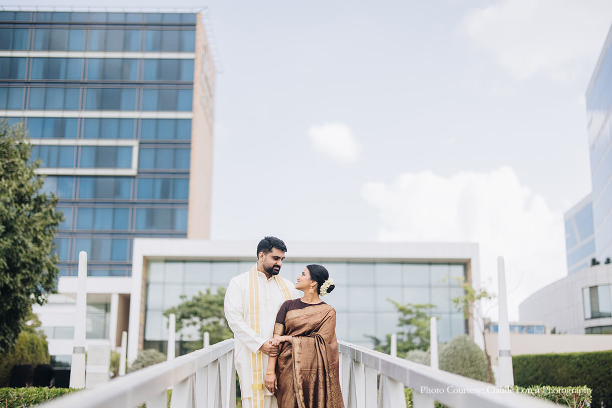 Tania John and Akash Kalia, Abu Dhabi