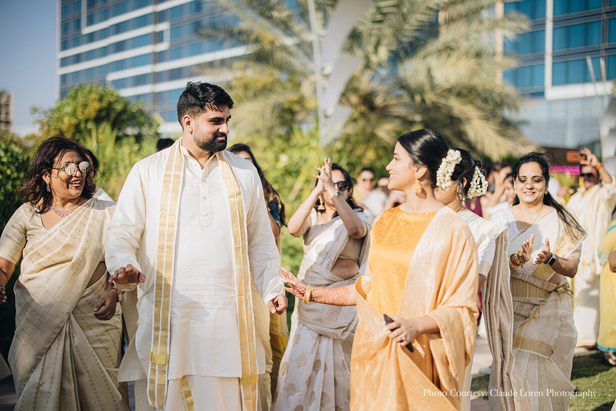 Tania John and Akash Kalia, Abu Dhabi