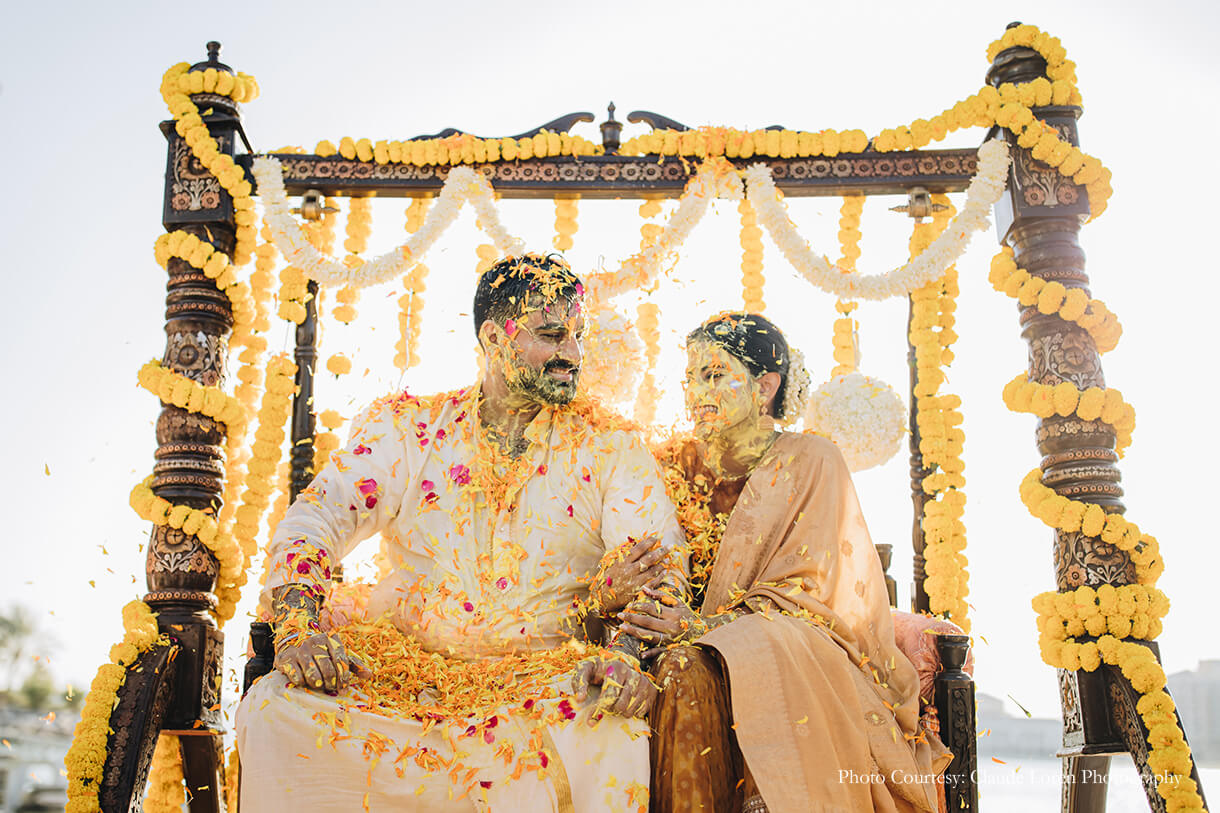 Tania John and Akash Kalia, Abu Dhabi