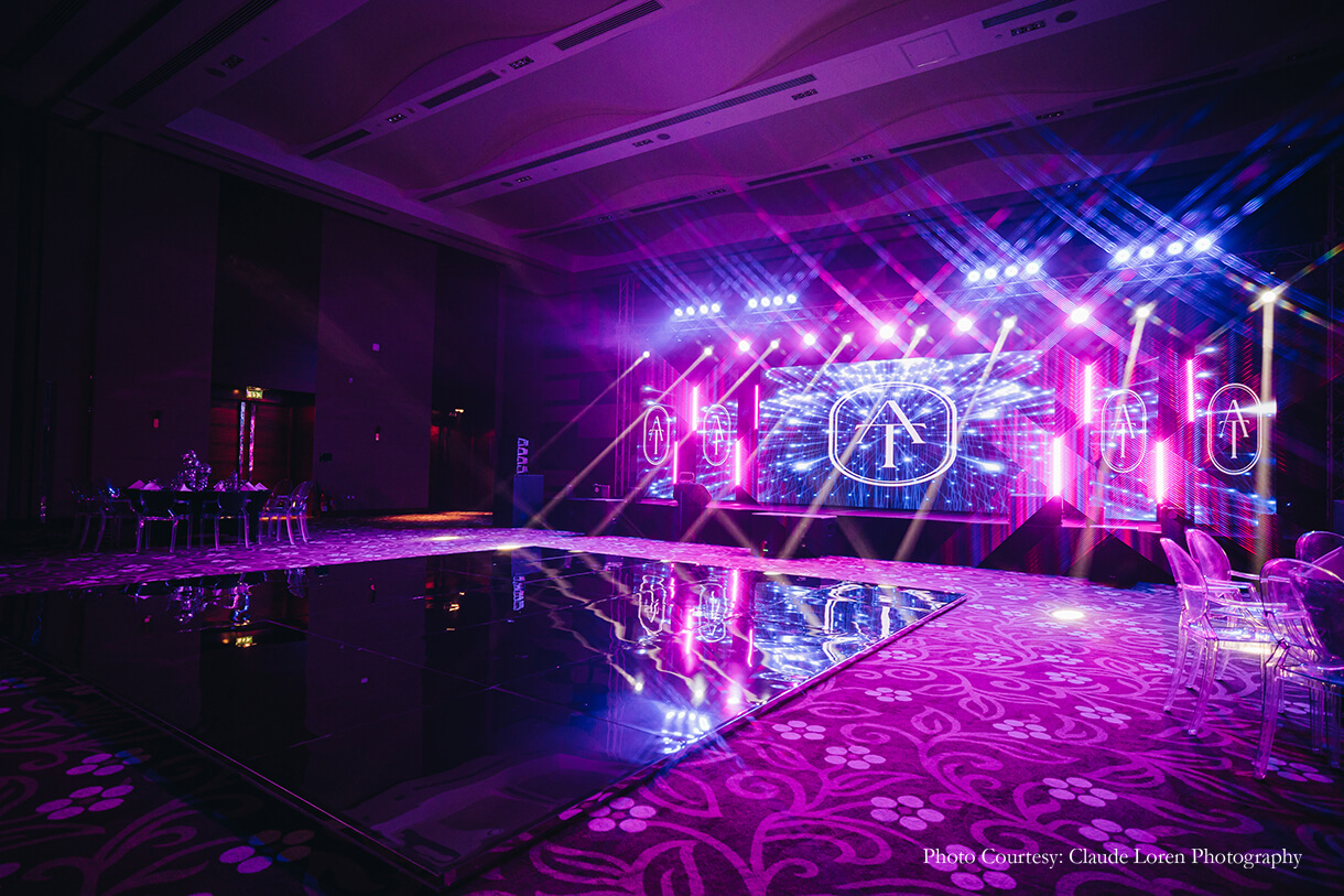 Tania John and Akash Kalia, Abu Dhabi