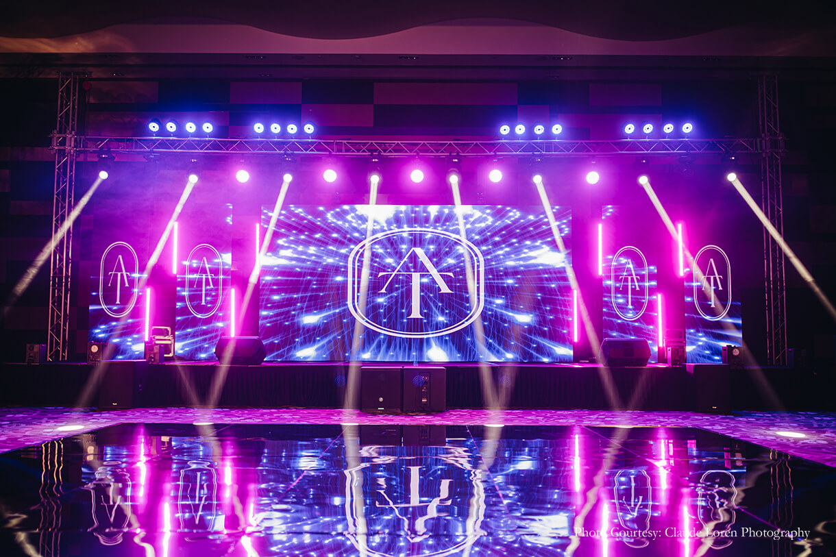 Tania John and Akash Kalia, Abu Dhabi