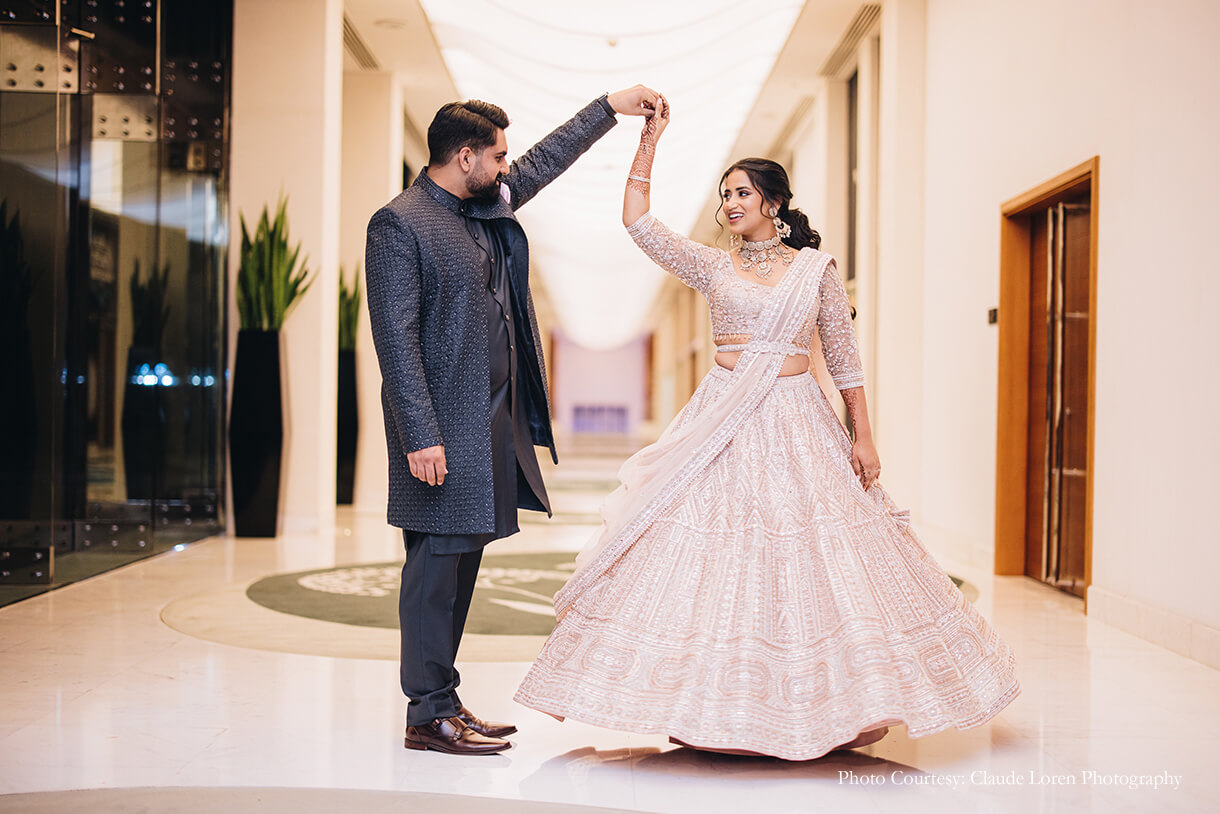 Tania John and Akash Kalia, Abu Dhabi
