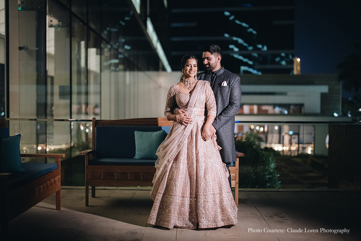 Tania John and Akash Kalia, Abu Dhabi