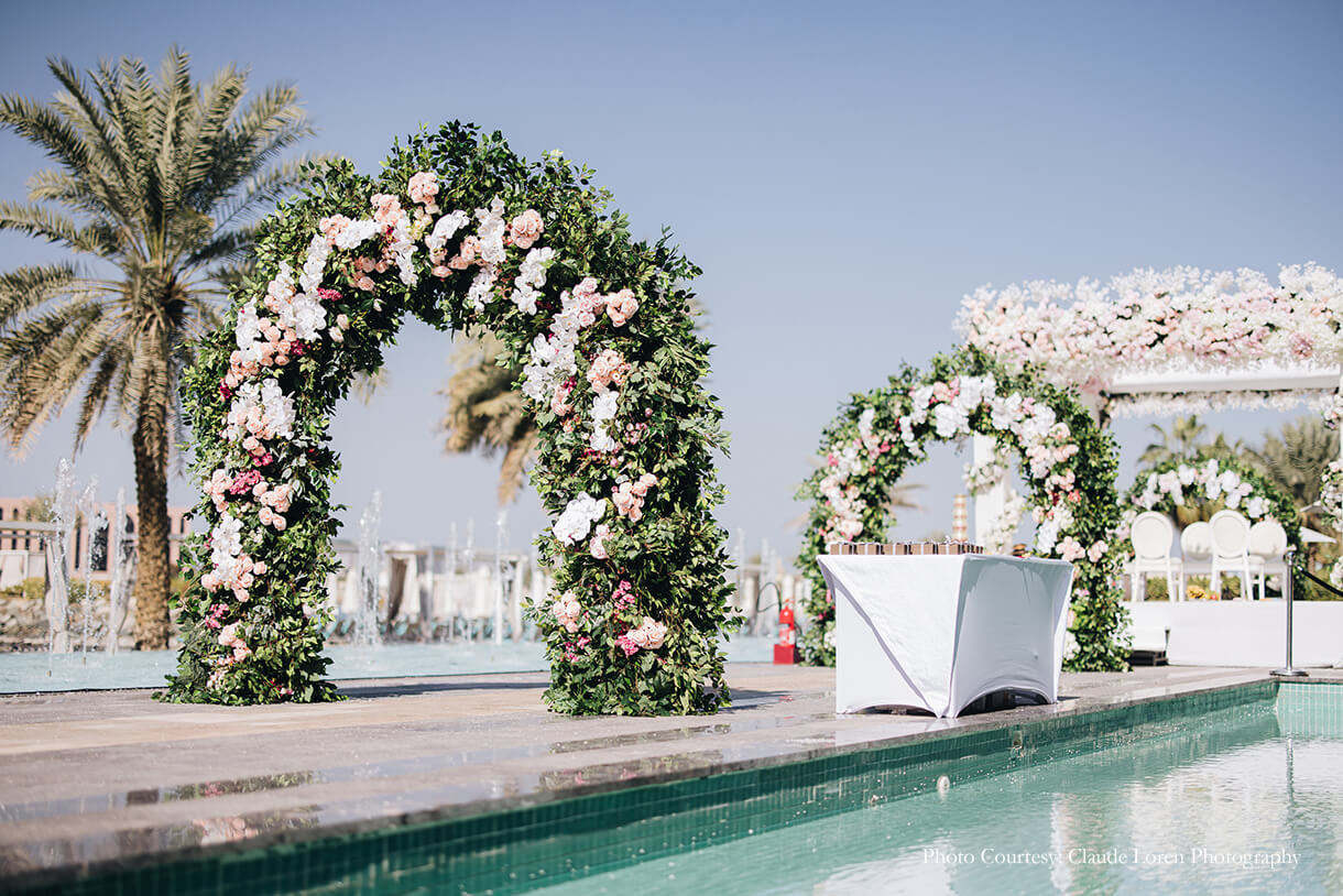 Tania John and Akash Kalia, Abu Dhabi