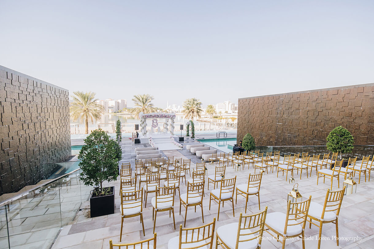 Tania John and Akash Kalia, Abu Dhabi