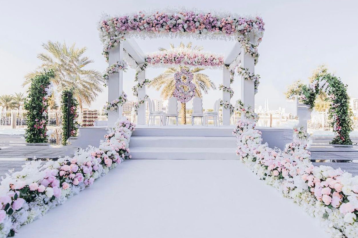 Tania John and Akash Kalia, Abu Dhabi