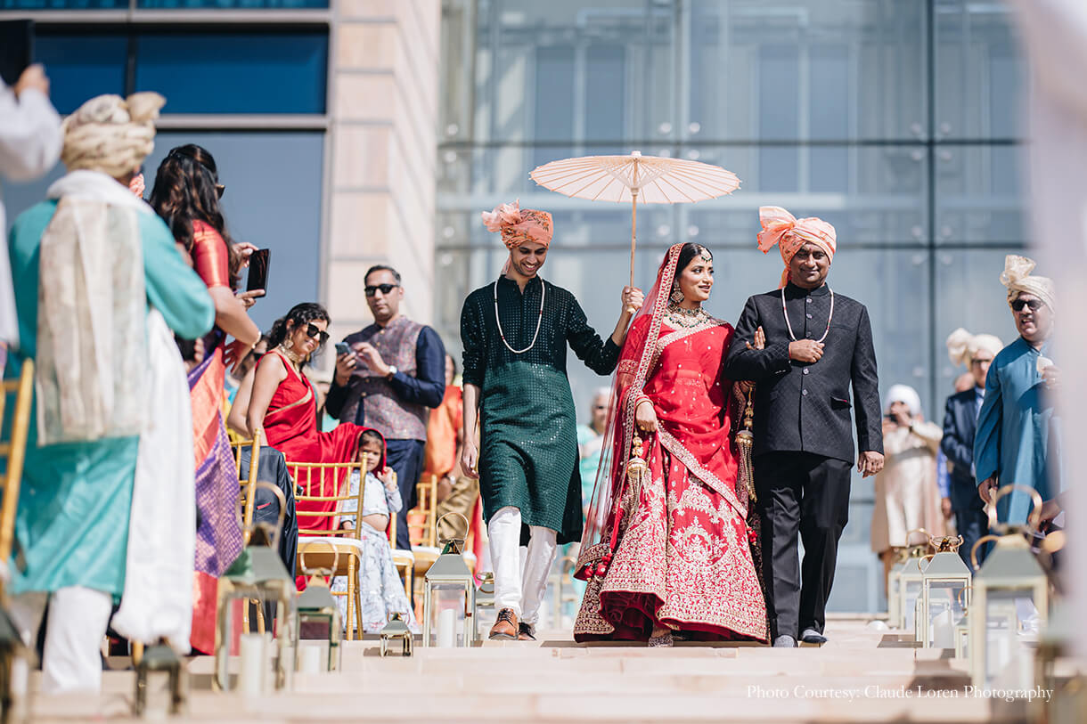 Tania John and Akash Kalia, Abu Dhabi