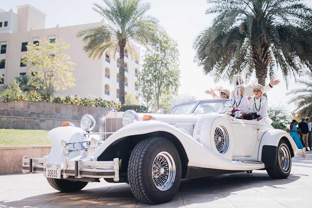 Tania John and Akash Kalia, Abu Dhabi