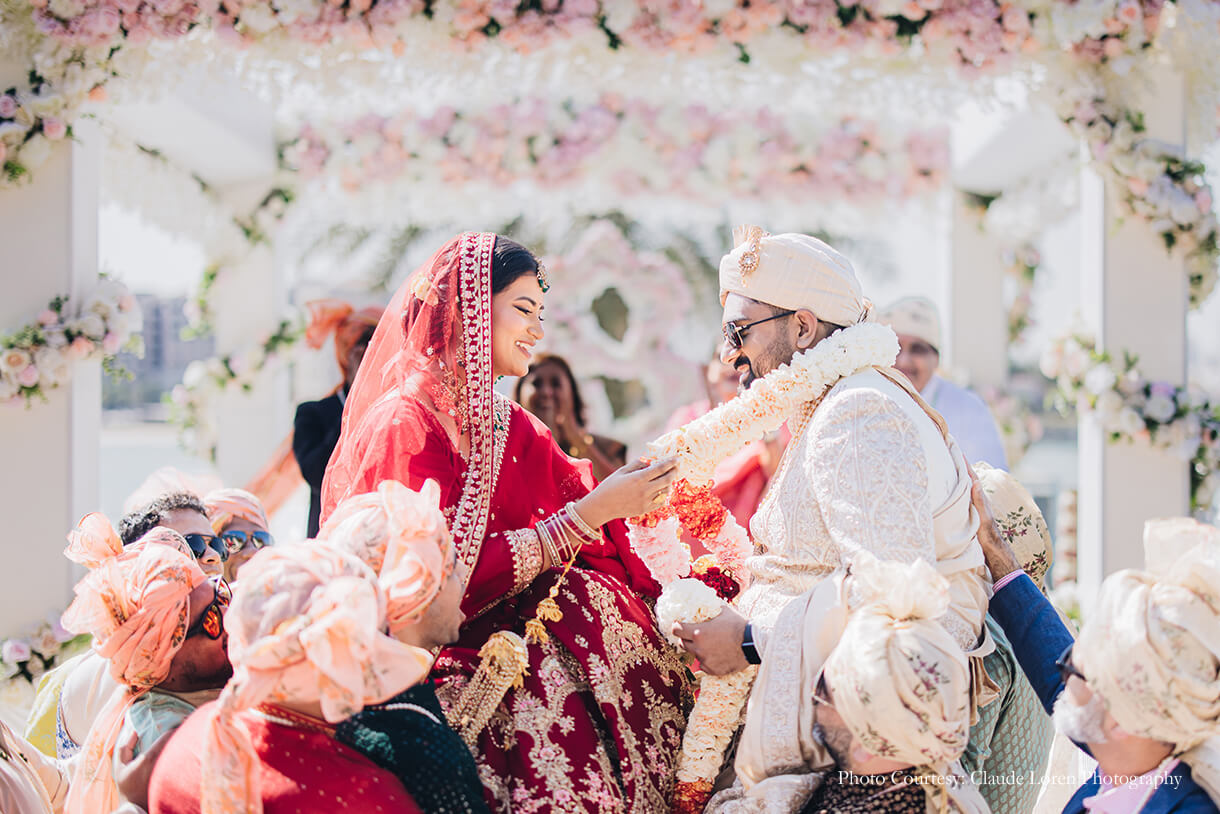 Tania John and Akash Kalia, Abu Dhabi