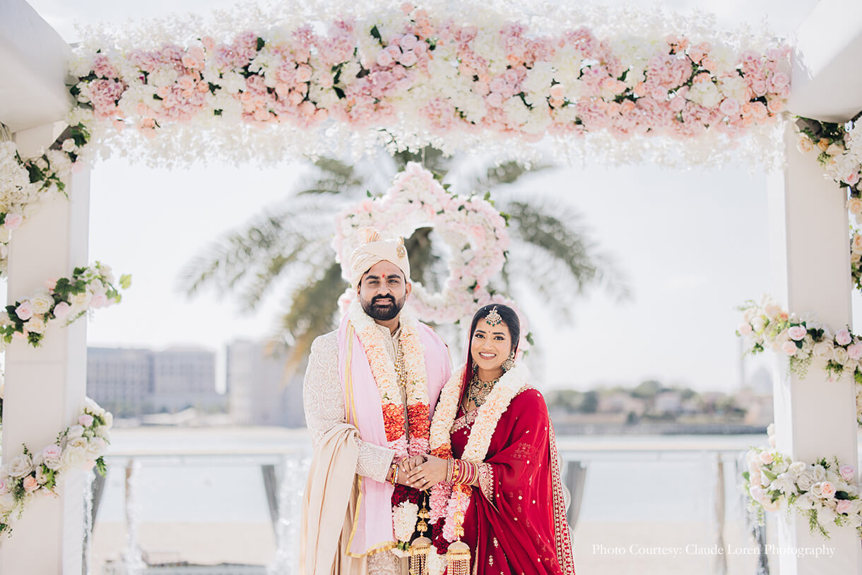 Tania John and Akash Kalia, Abu Dhabi