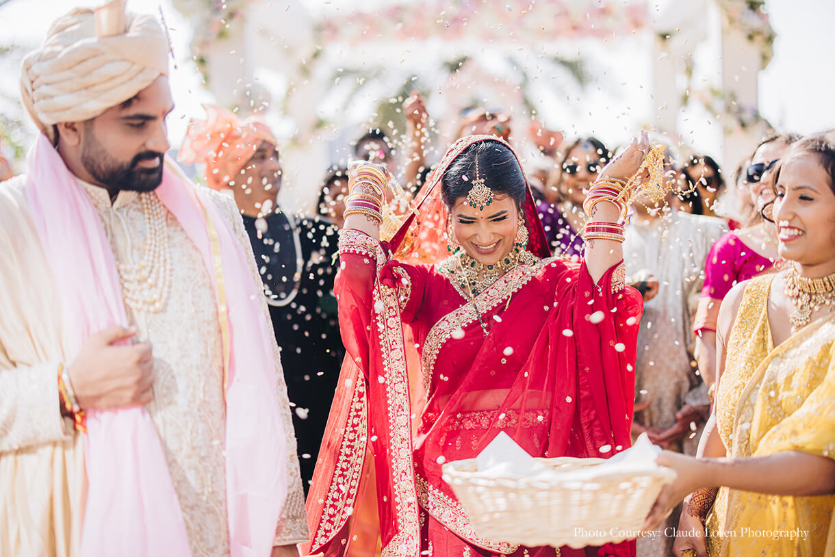 Tania John and Akash Kalia, Abu Dhabi