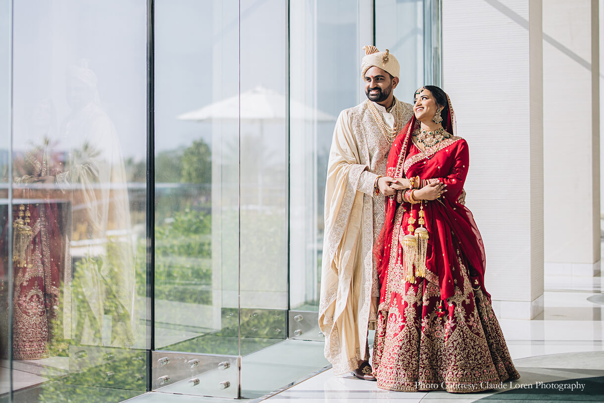 Tania John and Akash Kalia, Abu Dhabi