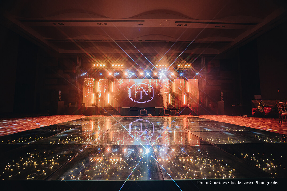 Tania John and Akash Kalia, Abu Dhabi