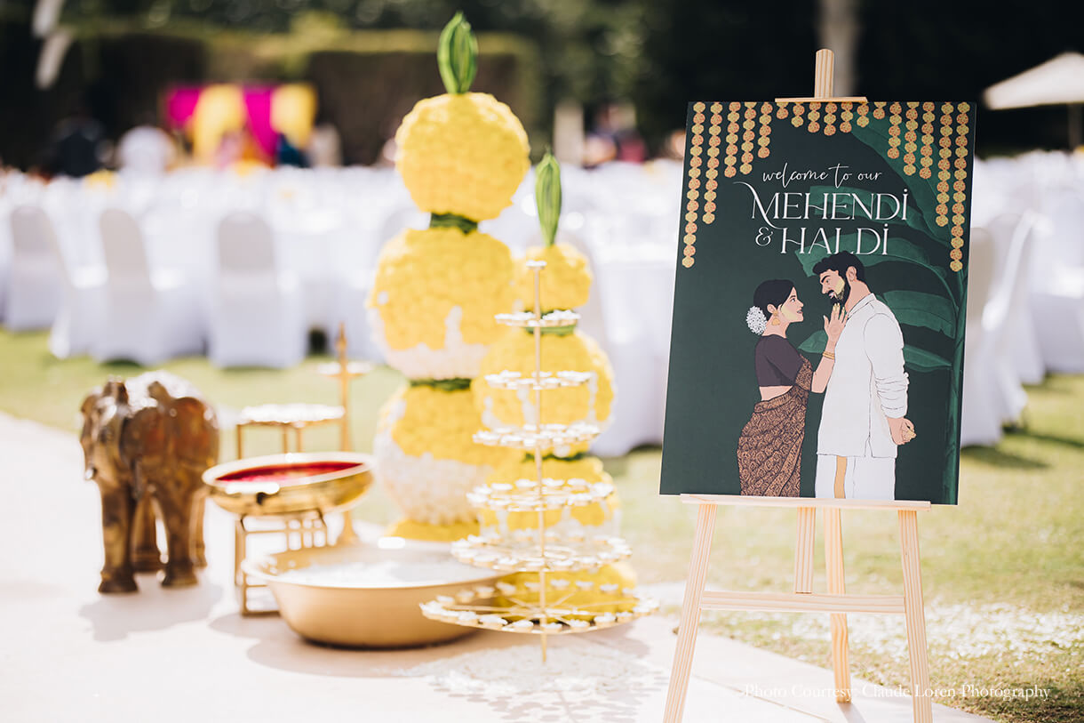 Tania John and Akash Kalia, Abu Dhabi