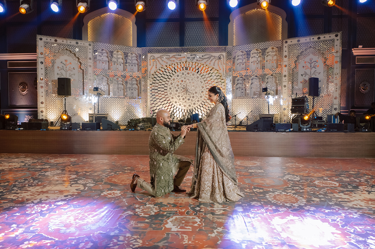 Tanvi Chandna and Sparsh Rana, Fairmont Jaipur