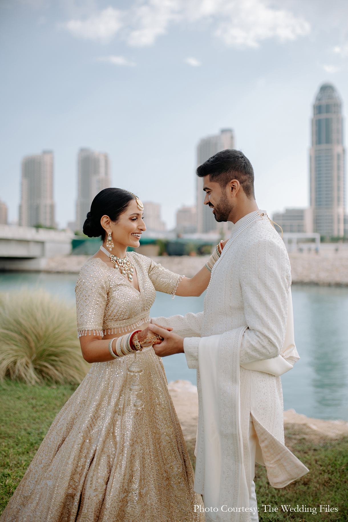 Tishani Patel and Karan Chopra, The Ritz Carlton, Qatar