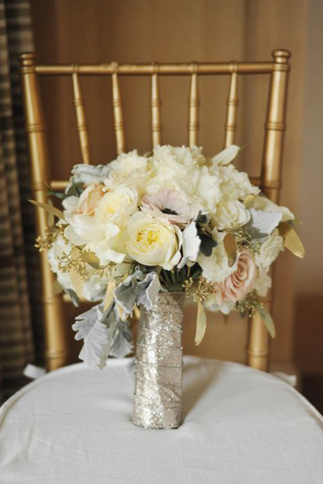 Glitter - Bridesmaid Bouquet Wraps