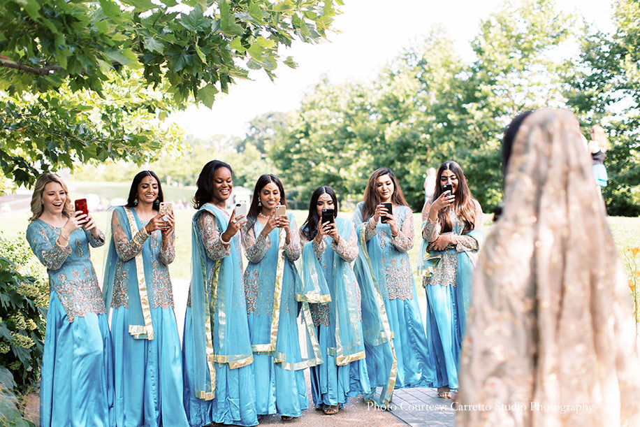 Blue bridesmaids outfit Blue bridesmaids outfit
