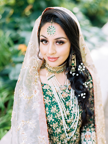 Green Mehndi outfit