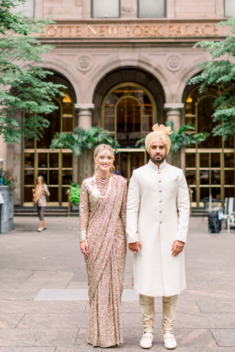 Megan and Rohit, Chelsea Piers Lighthouse, New York