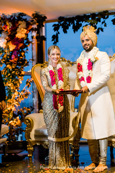 Megan and Rohit, Chelsea Piers Lighthouse, New York, Wedding and Reception