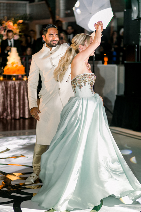 Megan and Rohit, Chelsea Piers Lighthouse, New York, Wedding and Reception