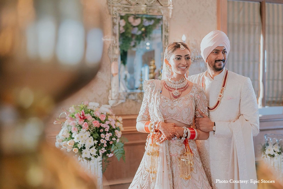 Vidhi Thakkar and Rohan Singh, The Taj Mahal Palace, Mumbai