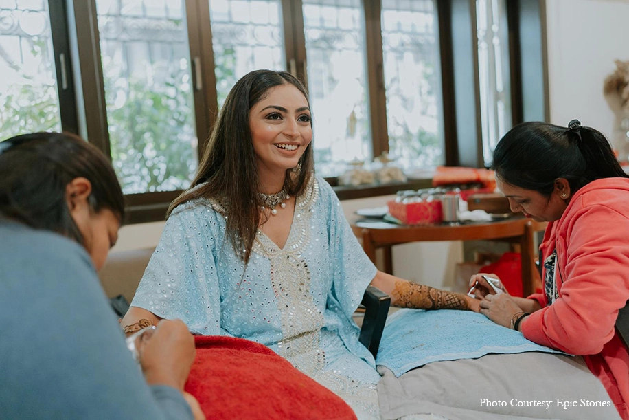 Vidhi Thakkar and Rohan Singh, The Taj Mahal Palace, Mumbai