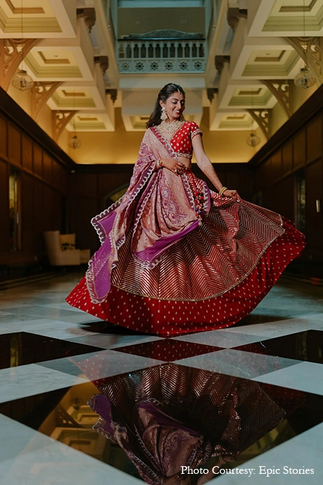 Vidhi Thakkar and Rohan Singh, The Taj Mahal Palace, Mumbai Vidhi Thakkar and Rohan Singh, The Taj Mahal Palace, Mumbai