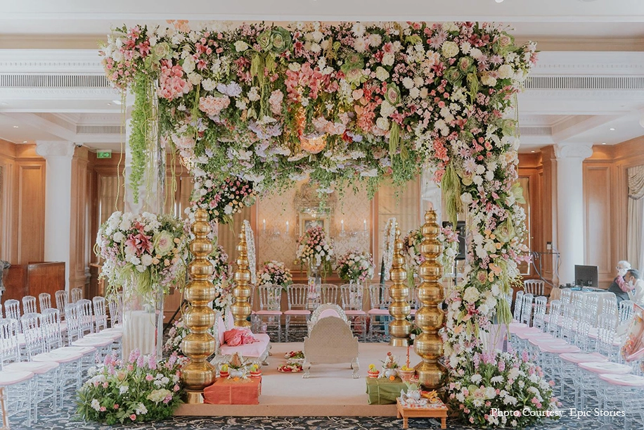 Vidhi Thakkar and Rohan Singh, The Taj Mahal Palace, Mumbai