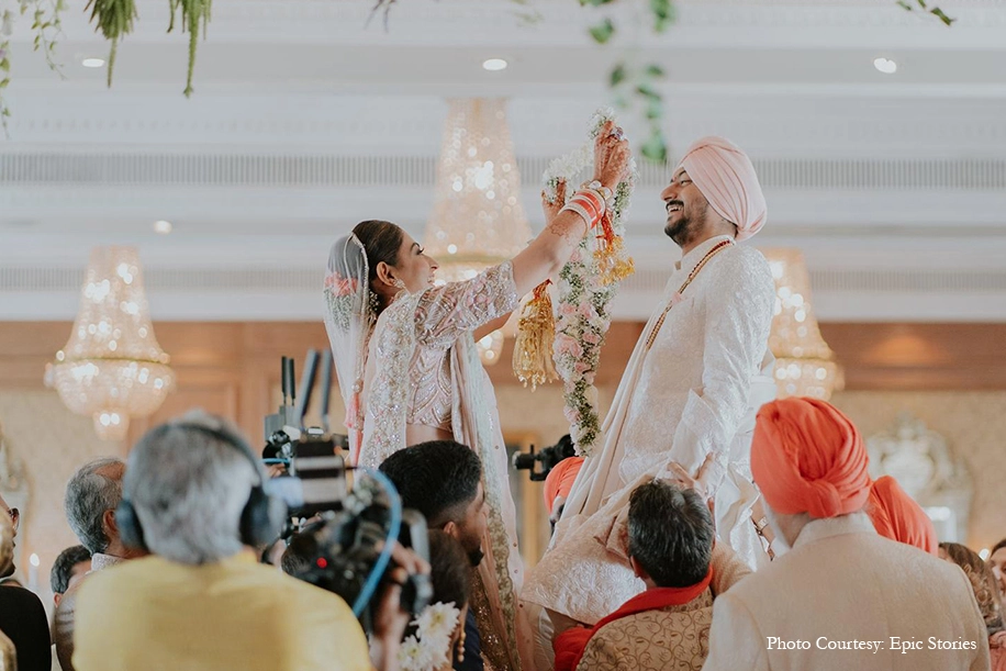 Vidhi Thakkar and Rohan Singh, The Taj Mahal Palace, Mumbai