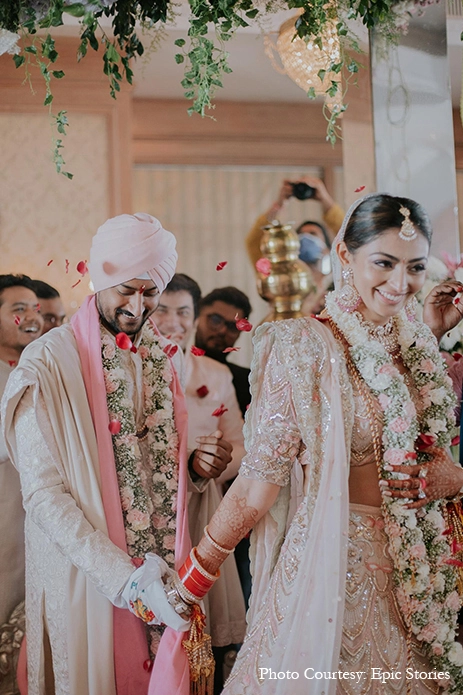 Vidhi Thakkar and Rohan Singh, The Taj Mahal Palace, Mumbai Vidhi Thakkar and Rohan Singh, The Taj Mahal Palace, Mumbai