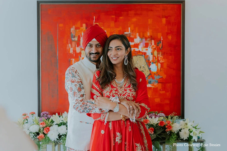 Vidhi Thakkar and Rohan Singh, The Taj Mahal Palace, Mumbai