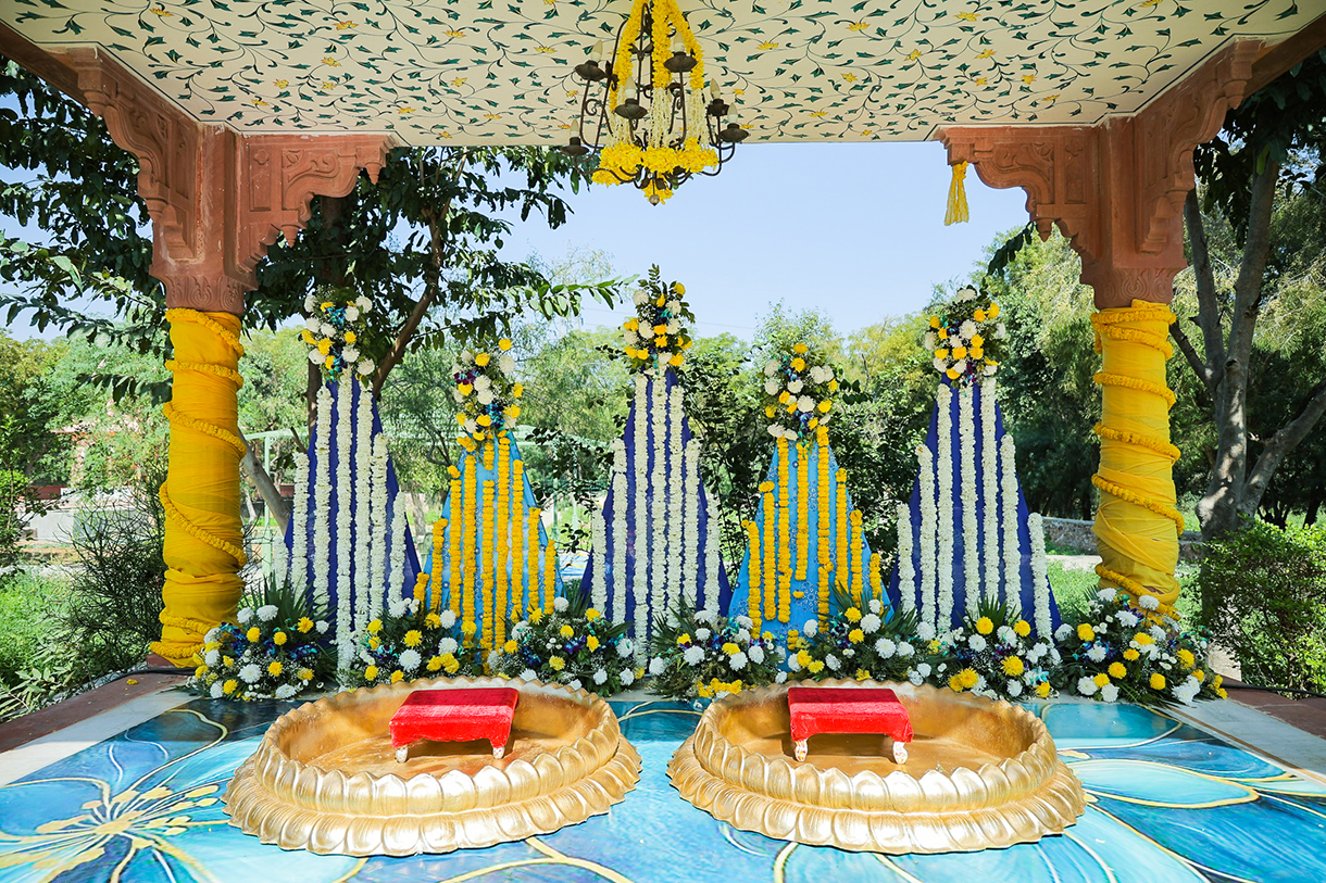 Advaita and Akshay Tiwari, Dausa