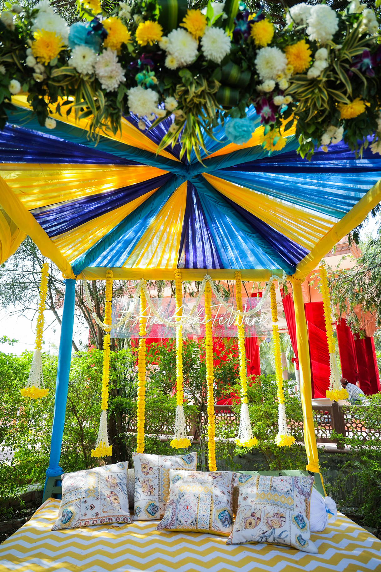 Advaita and Akshay Tiwari, Dausa