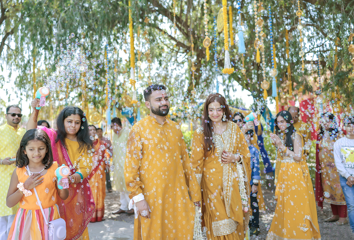 Advaita and Akshay Tiwari, Dausa