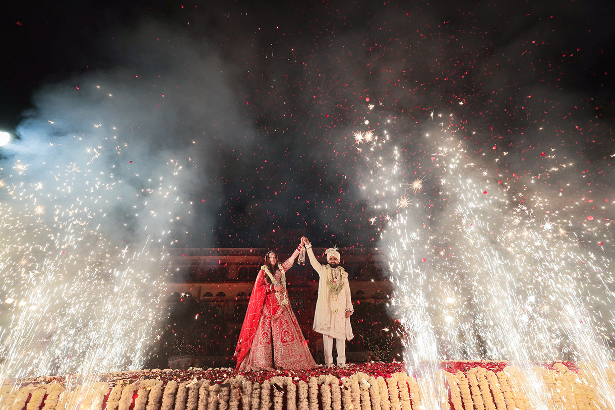 Advaita and Akshay Tiwari, Dausa