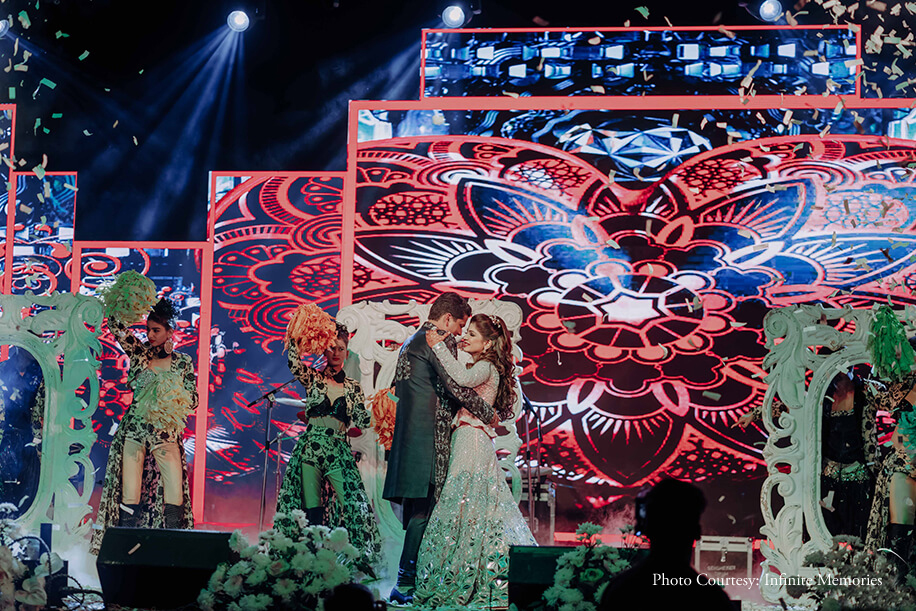 Bride & Groom Sangeet Performance Bride & Groom Sangeet Performance