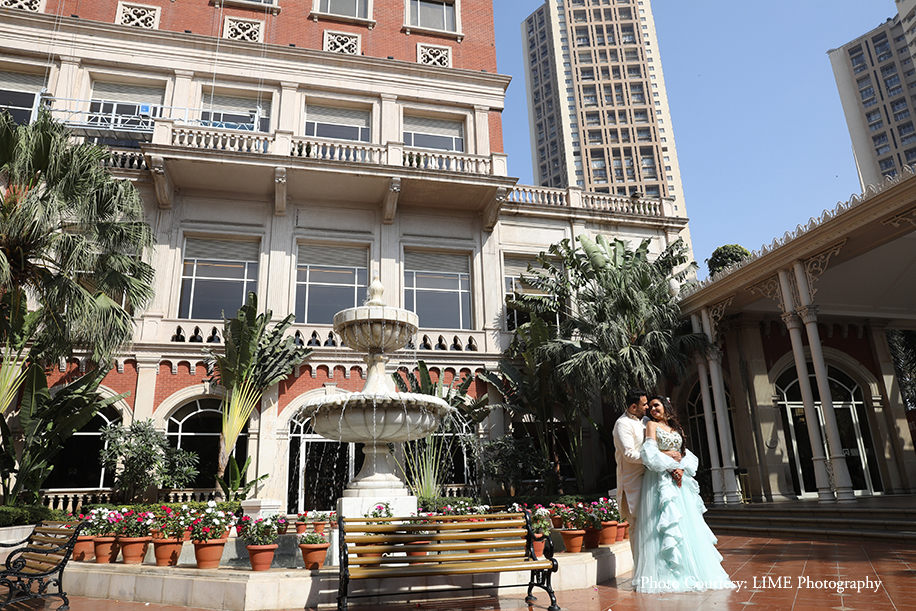 Ankita and Sagar, ITC Grand Central, A Luxury Collection Hotel, Mumbai