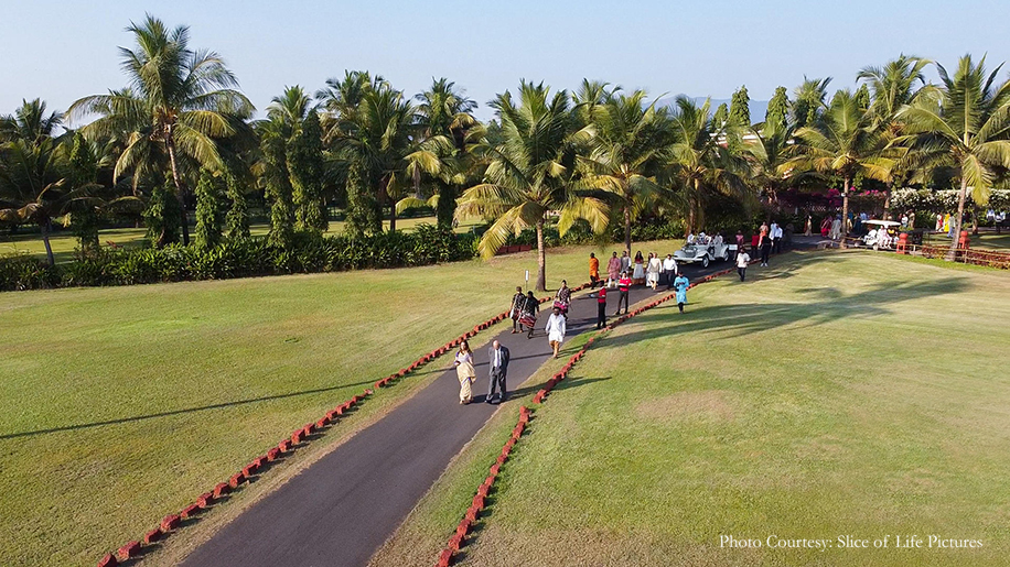Anushi and Prakash, Lalit Golf & Spa Resort, Goa