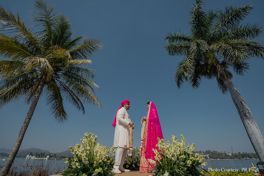 Anushsree and Rohit, Hotel Lakend, Udaipur