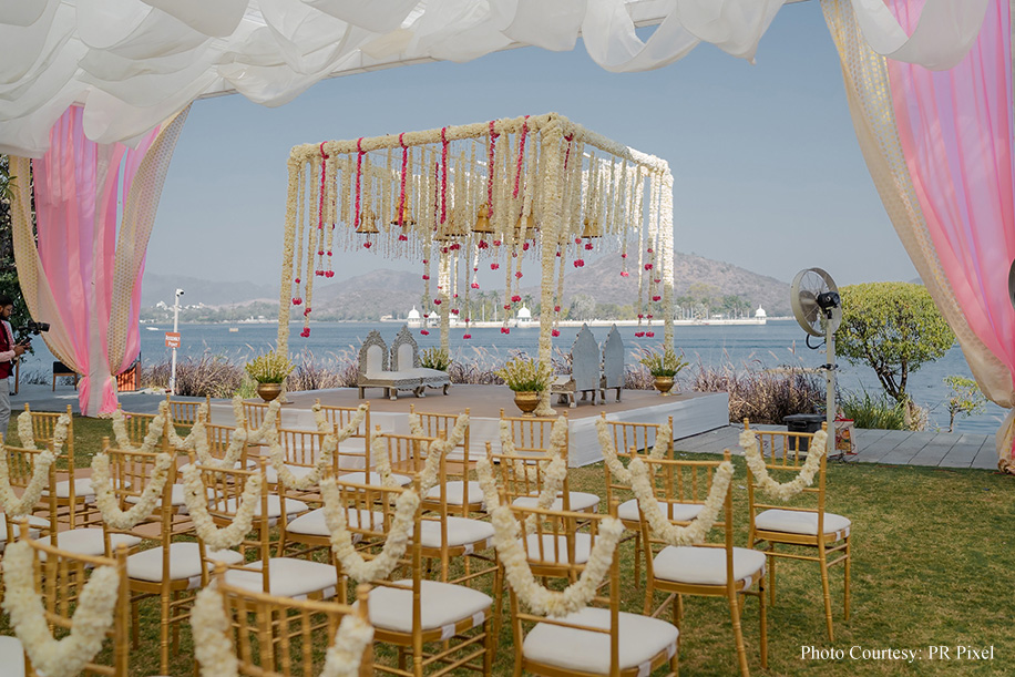 Anushsree and Rohit, Hotel Lakend, Udaipur