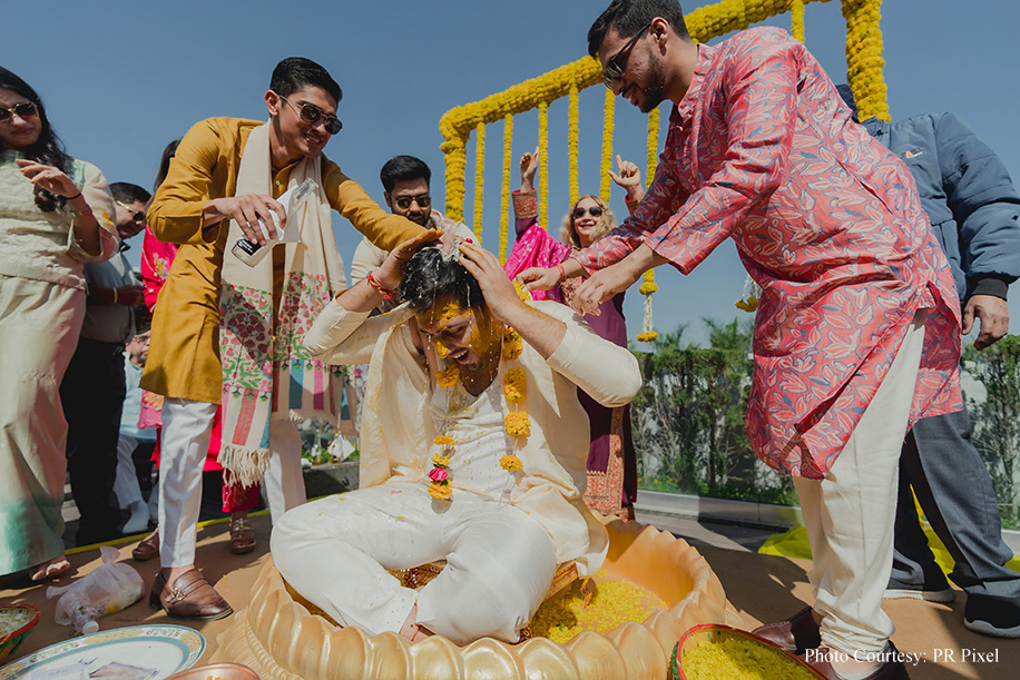Anushsree and Rohit, Hotel Lakend, Udaipur